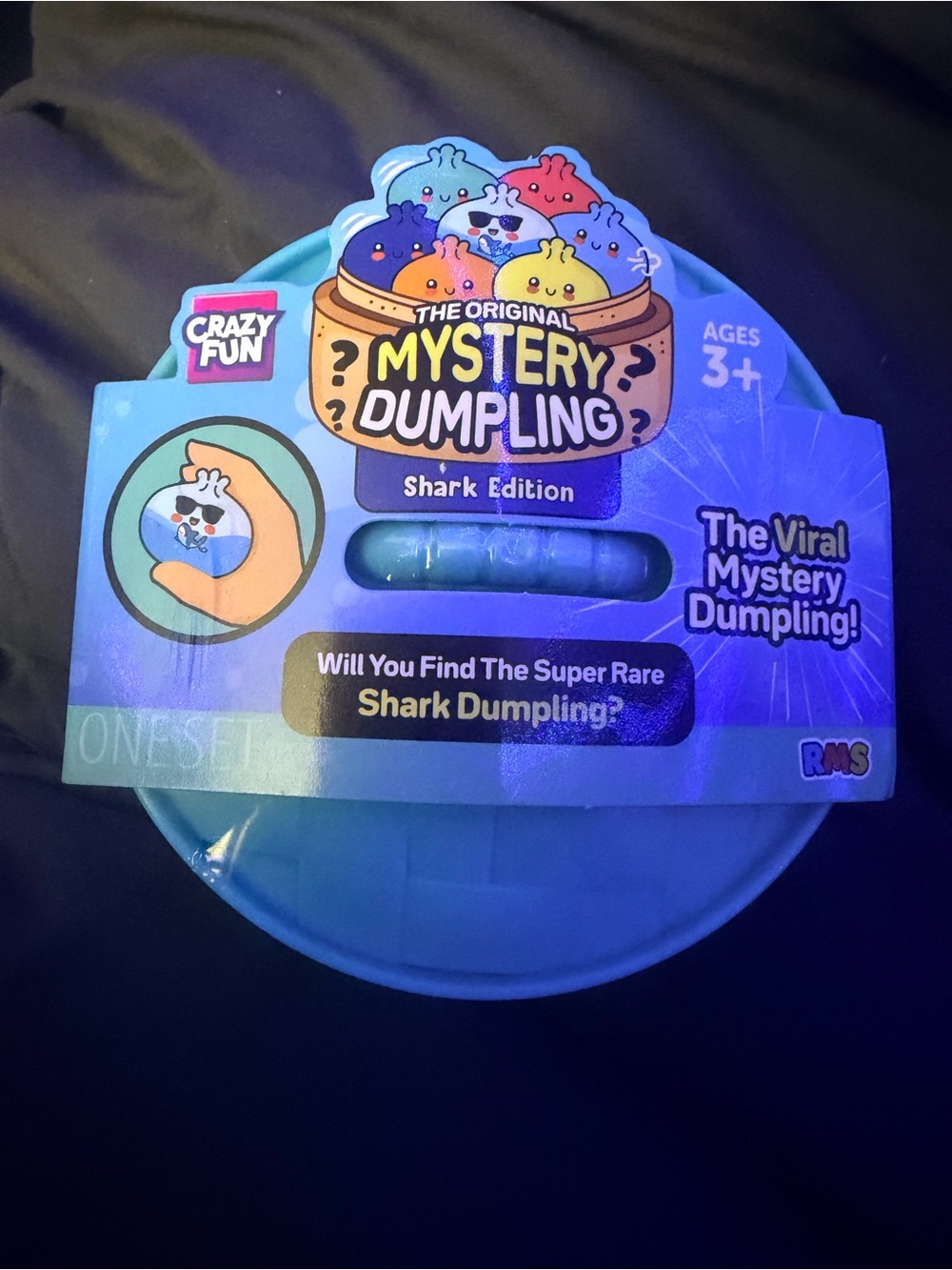 Mystery Dumpling Shark Edition Plush - Blue